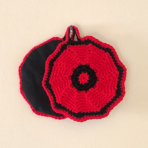 Round Pot Holders, Crochet Gift Under 15, Crochet Small Placemats - Picture 12 of 12